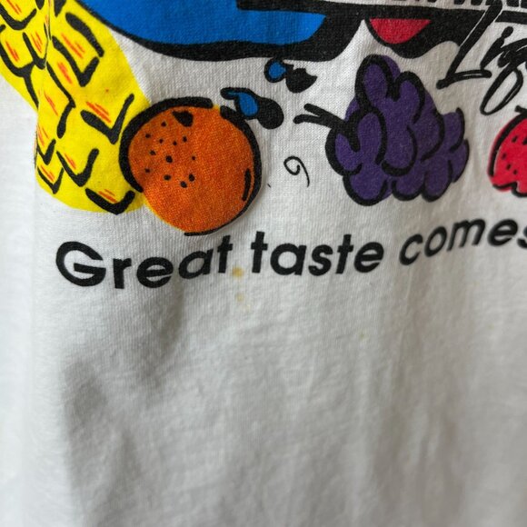 Hiram Walker Liquers T Shirt Vintage 90s Medium M Adult White Graphic Tee - Picture 6 of 16